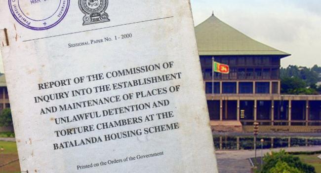Parliament Takes on Batalanda Report After Decades